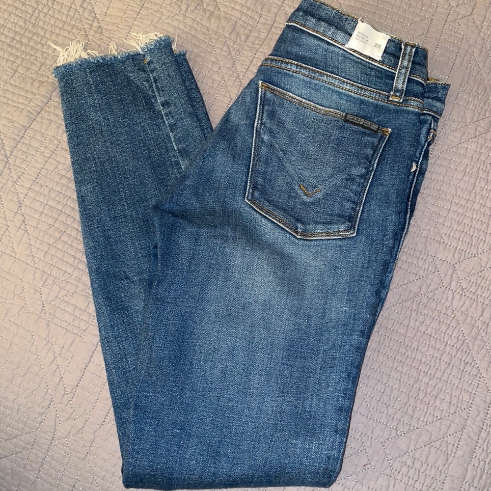 Hudson mid rise Natalie super skinny jeans